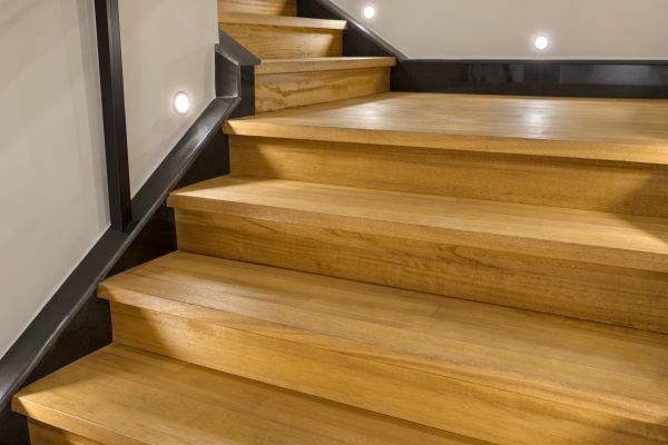 Wood Stairs Refinishing Service