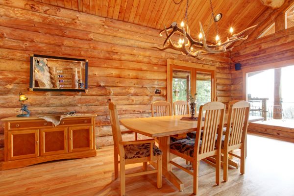 Log Cabin Floor Refinishing